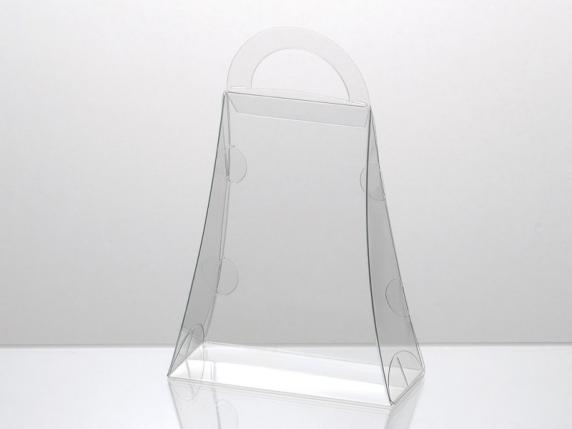 PET bag box with handle - food grade