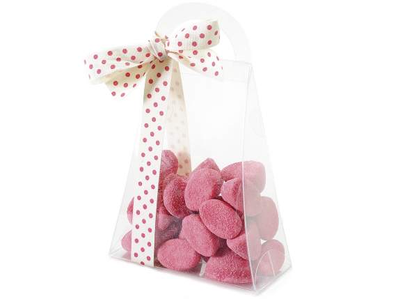 PET bag box with handle - food grade