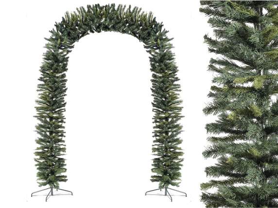 H250 artificial arch garland with metal base
