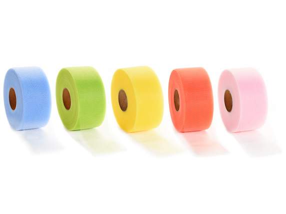 50mm colored tulle ribbon