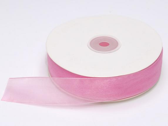 Fuchsia organza ribbon