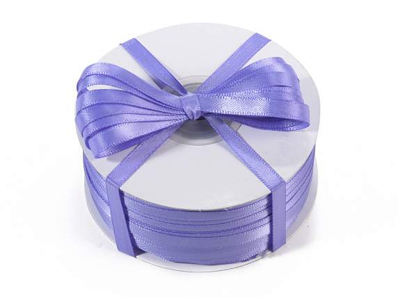 Double satin lavender ribbon