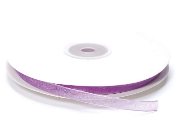 Wisteria lilac organza ribbon