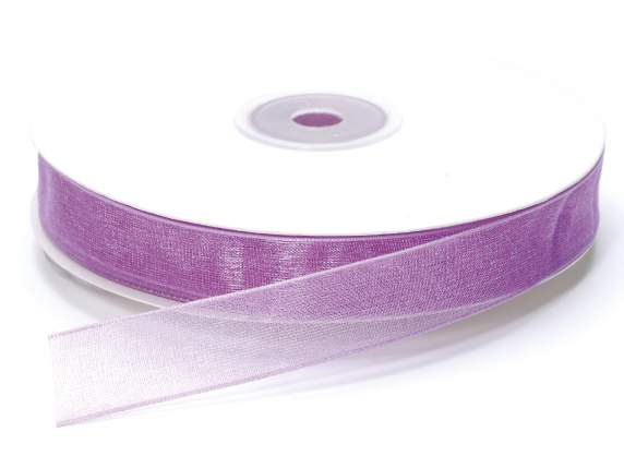 Wisteria lilac organza ribbon