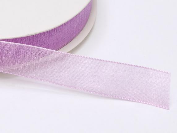 Wisteria lilac organza ribbon