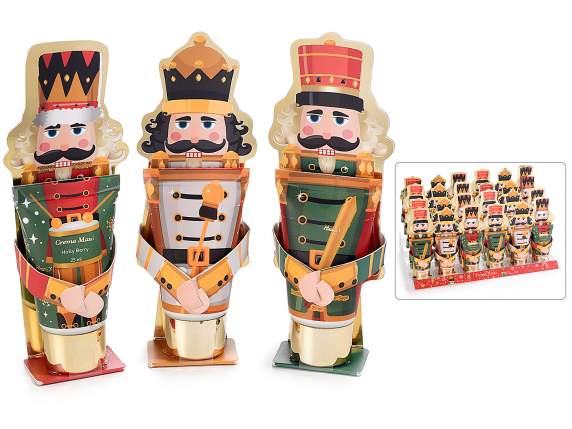 Christmas hand cream in nutcracker packaging