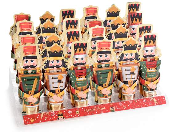 Christmas hand cream in nutcracker packaging