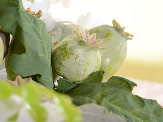Artificial poppy seed branch
