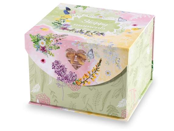 Gift box with porcelain mug Herbs - Chamomile