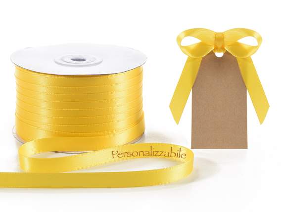 Double yellow ribbon customizable