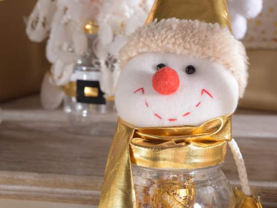 Cake container with Christmas character