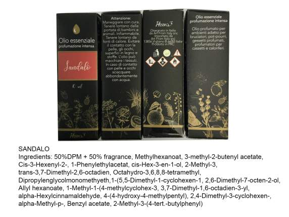 Essential oil 10 ml Sandalwood intense fragrance