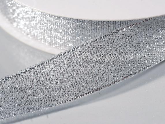 Silver blade ribbon 17mm x 25mt