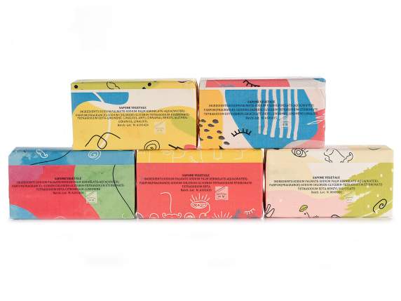 Scented vegetable soap 150 g without colorants