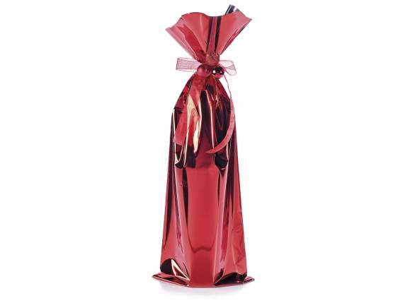 16x45h 45 micron glossy red metallic envelope