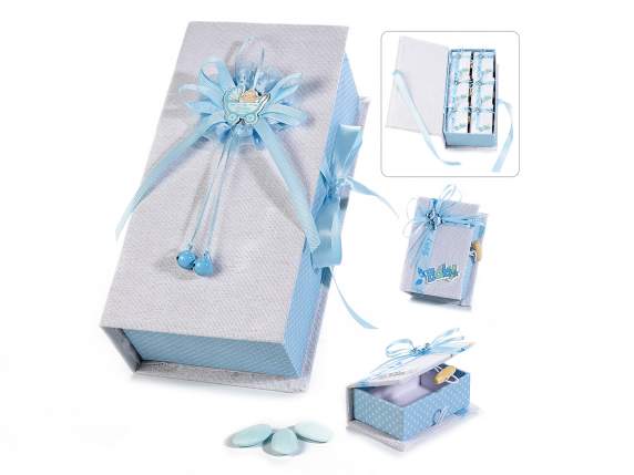 Birth boy box w-12 book boxes and Baby decoration