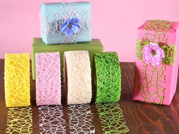 50mm colored mesh tape