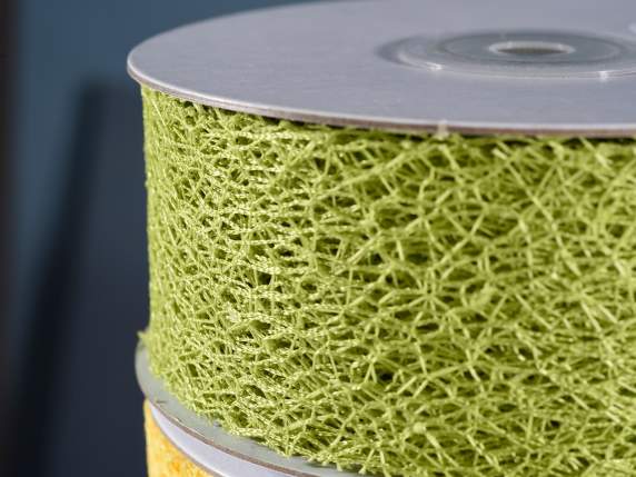 38mm colored mesh ribbon