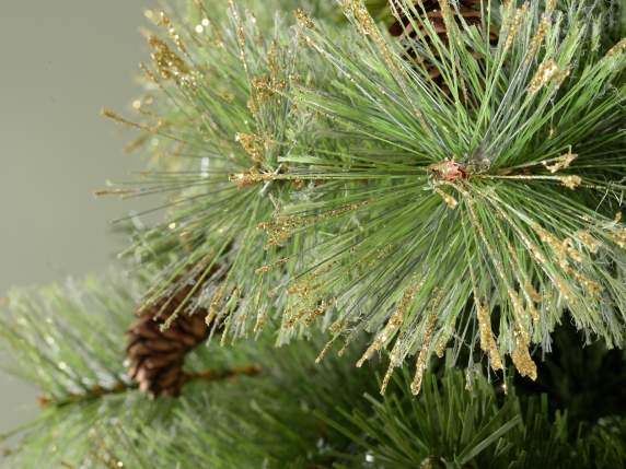 Colorado artificial pine H210 c - 1017 branches w - glitter,