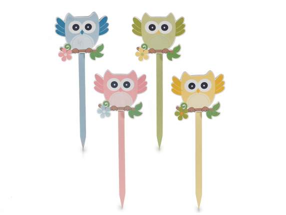 Wooden stick with owl