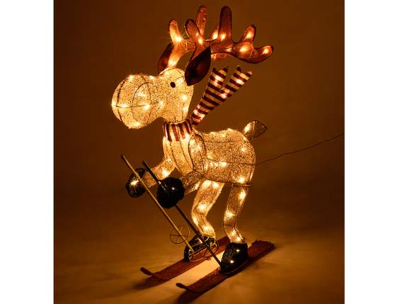 Ren pe schiuri cu miez metalic si lumini LED