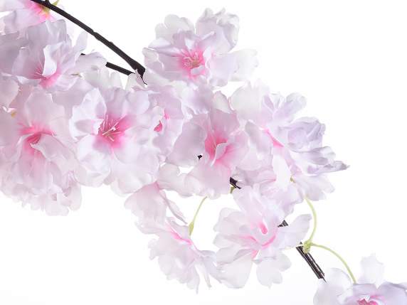Artificial Fabric Cherry Blossom Cascading Branch