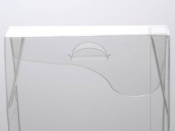 Boîte rectangulaire en PET de qualité alimentaire