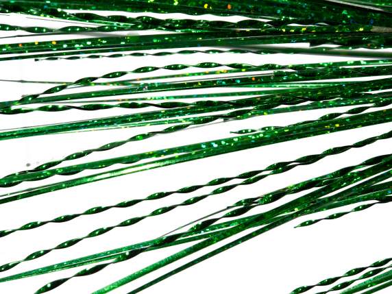 Branche de filaments métalliques et de spirales
