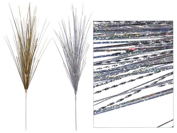 Branche de filaments métalliques et de spirales