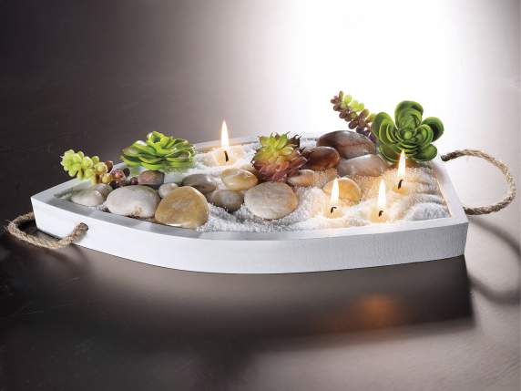 Paquet de 250 g de sable de cire blanche
