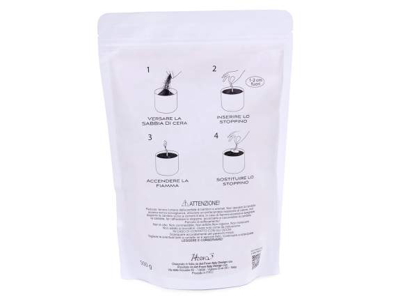 Paquet de 500 g de sable de cire de lavande