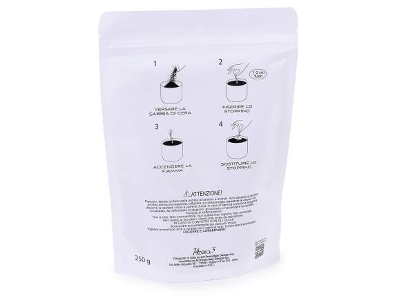 Paquet de 250 g de sable de cire rouge rubis