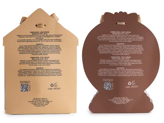 Pachet cadou de Craciun cu crema pentru mâini i picioare