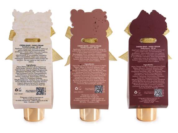 Coffret cadeau avec crème pour les mains 30 ml