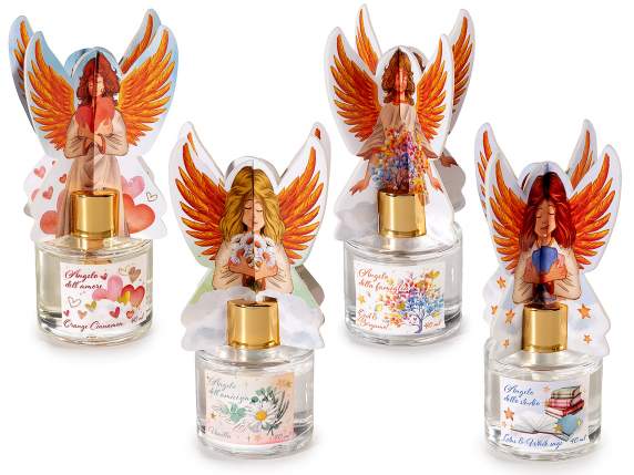 Parfum dambiance 40 ml avec diffuseur en papier 3D