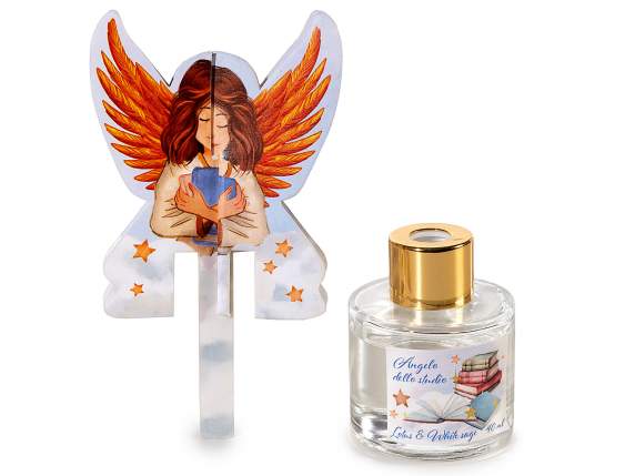 Parfum dambiance 40 ml avec diffuseur en papier 3D