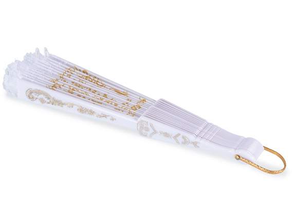 Ventilator din plastic i material textil cu imprimeu arbore
