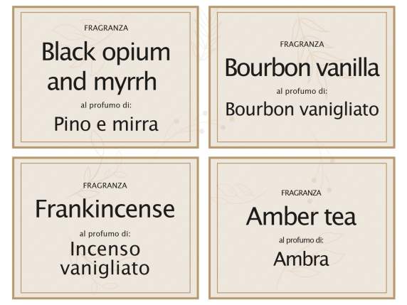Lumanare parfumata de Craciun in borcan de sticla cu pandant