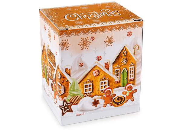 Cana de portelan 350 ml cu capac, farfurie si filtru