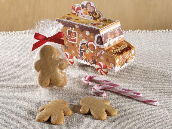 Cutie van din hartie cu decoratiuni din turta dulce