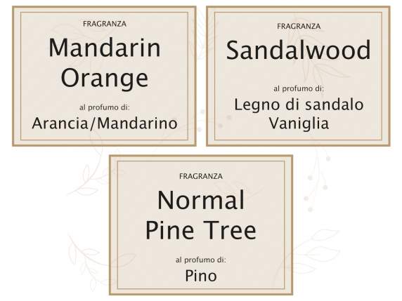 Lumanare de soia parfumata in cana de sticla de Craciun
