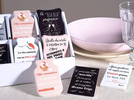 Magnet ceramic lucios imprimeu bucatarie
