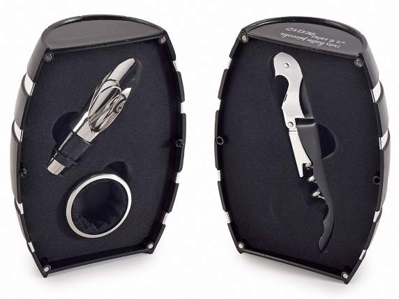 Butoi cu 3 accesorii somelier pentru vin