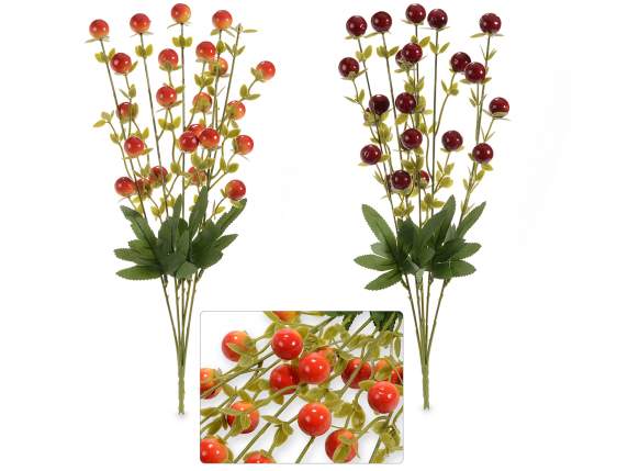 Rametto di fiori di fico artificiale