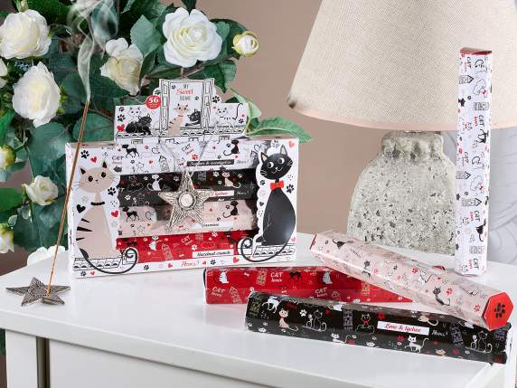 Conf. 4 tubes de 14 bâtonnets dencens avec porte-encens