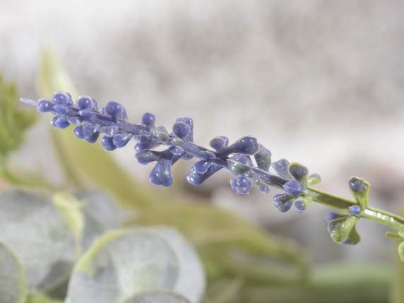 Mazzolino di lavanda ed eucalipto artificiale