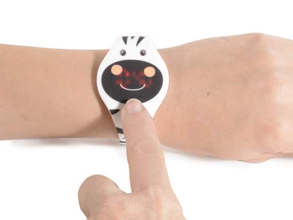 Orologio digitale in silicone Kids Animal in espo da 12