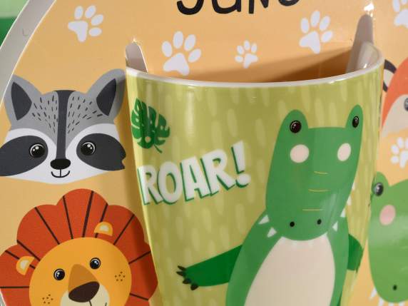 Tazza in porcellana  Kids Animal in confezione regalo