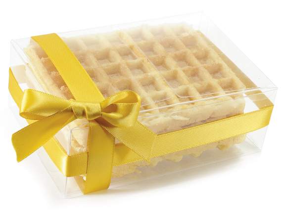 Boîte rectangulaire en PET de qualité alimentaire