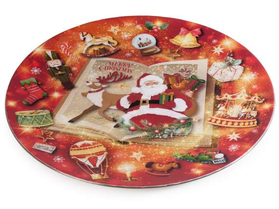 Set de table de Noël en plastique rigide